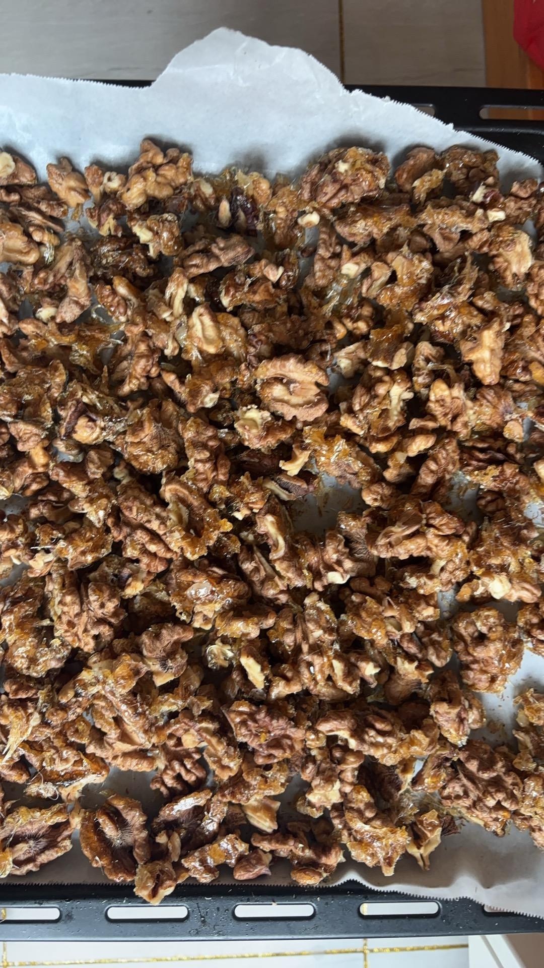 【琥珀核桃仁】冰糖无油不粘手