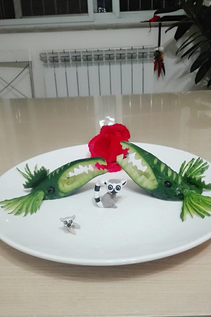 黄瓜盘饰