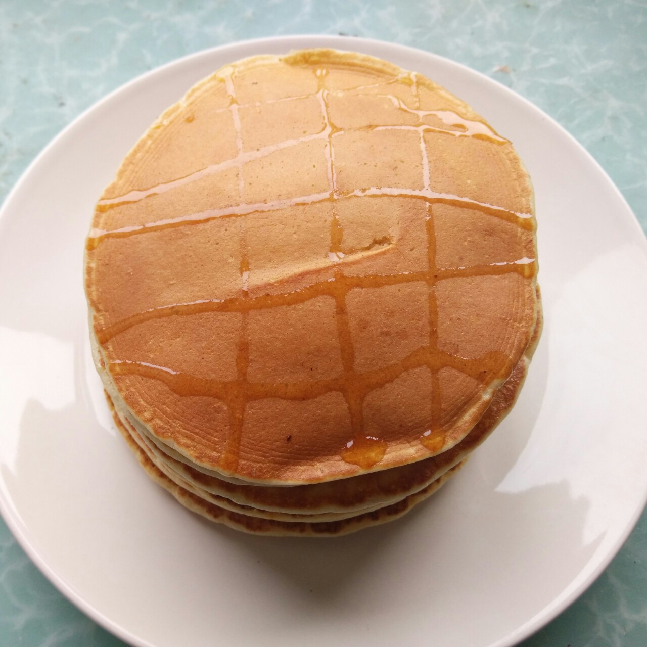 超级简单pancake【无黄油健康版】