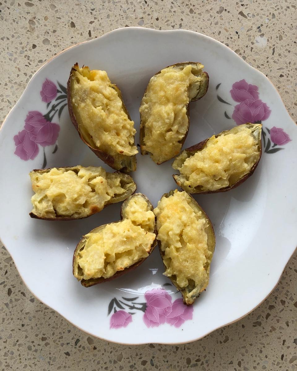 芝士奶油焗红薯