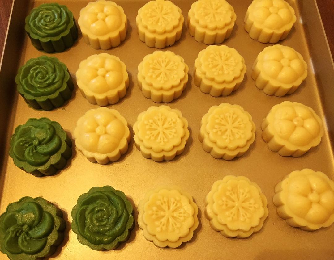 省时简易绿豆糕-免泡豆免过筛