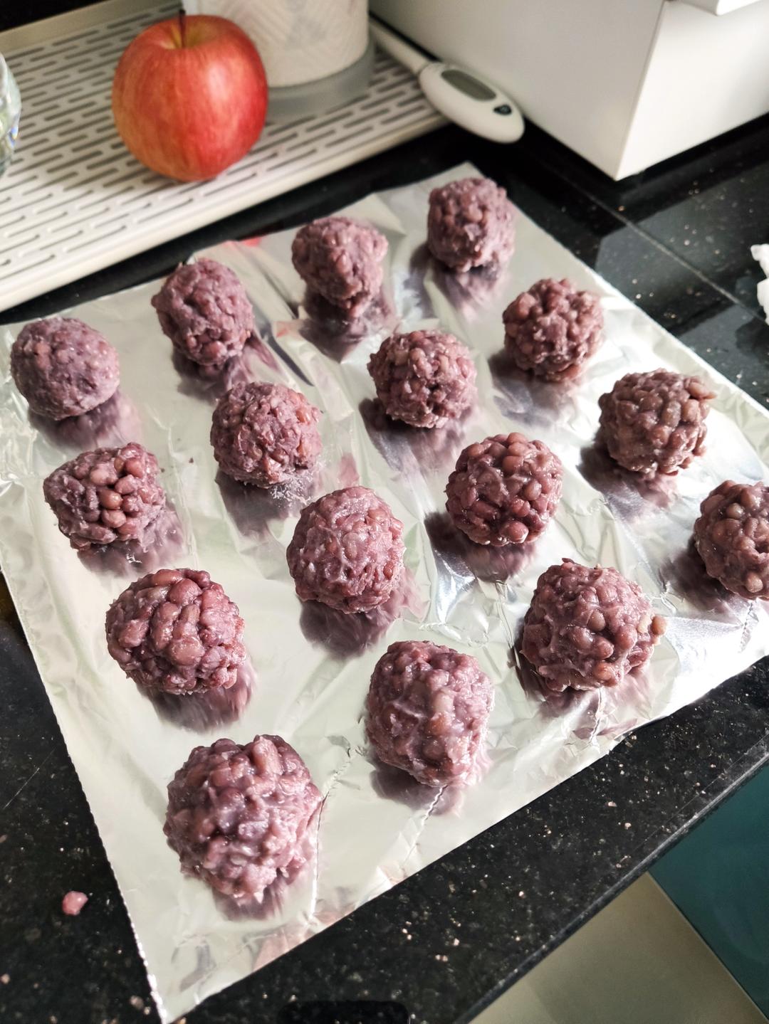超好吃有豆豆的豆沙包，一次发酵（红豆包）