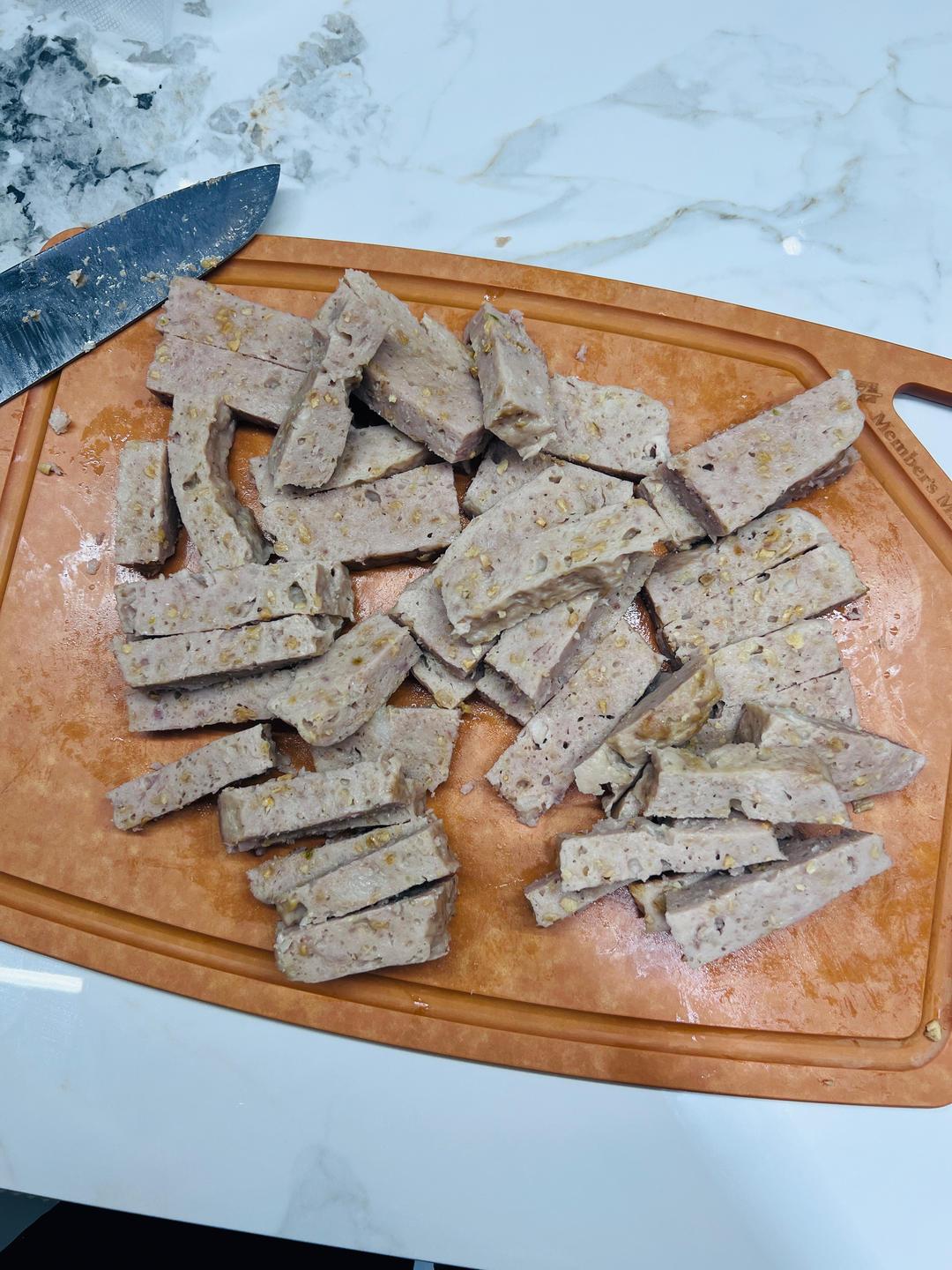 材料简单却异常美味的潮汕肉饼