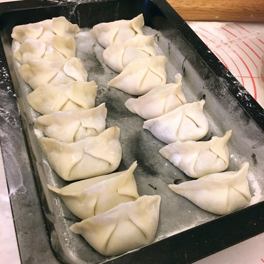 西洋菜猪肉馅儿饺子