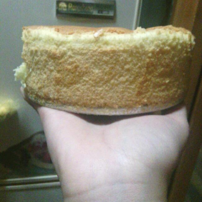 6寸原味戚风蛋糕