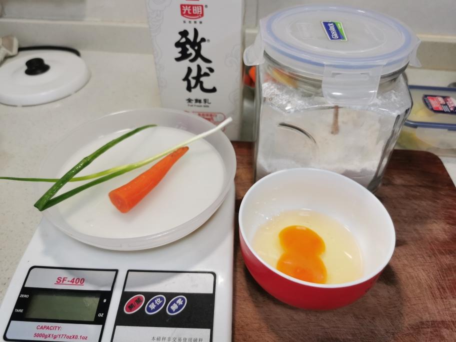 纯奶手撕吐司的做法 步骤1