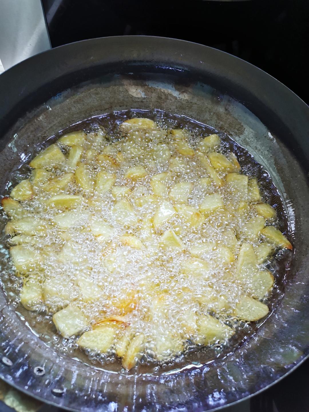 糖醋麻辣锅巴土豆