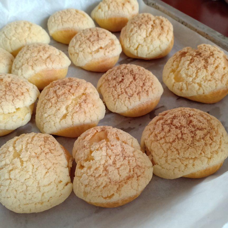 十分美味的酥皮泡芙