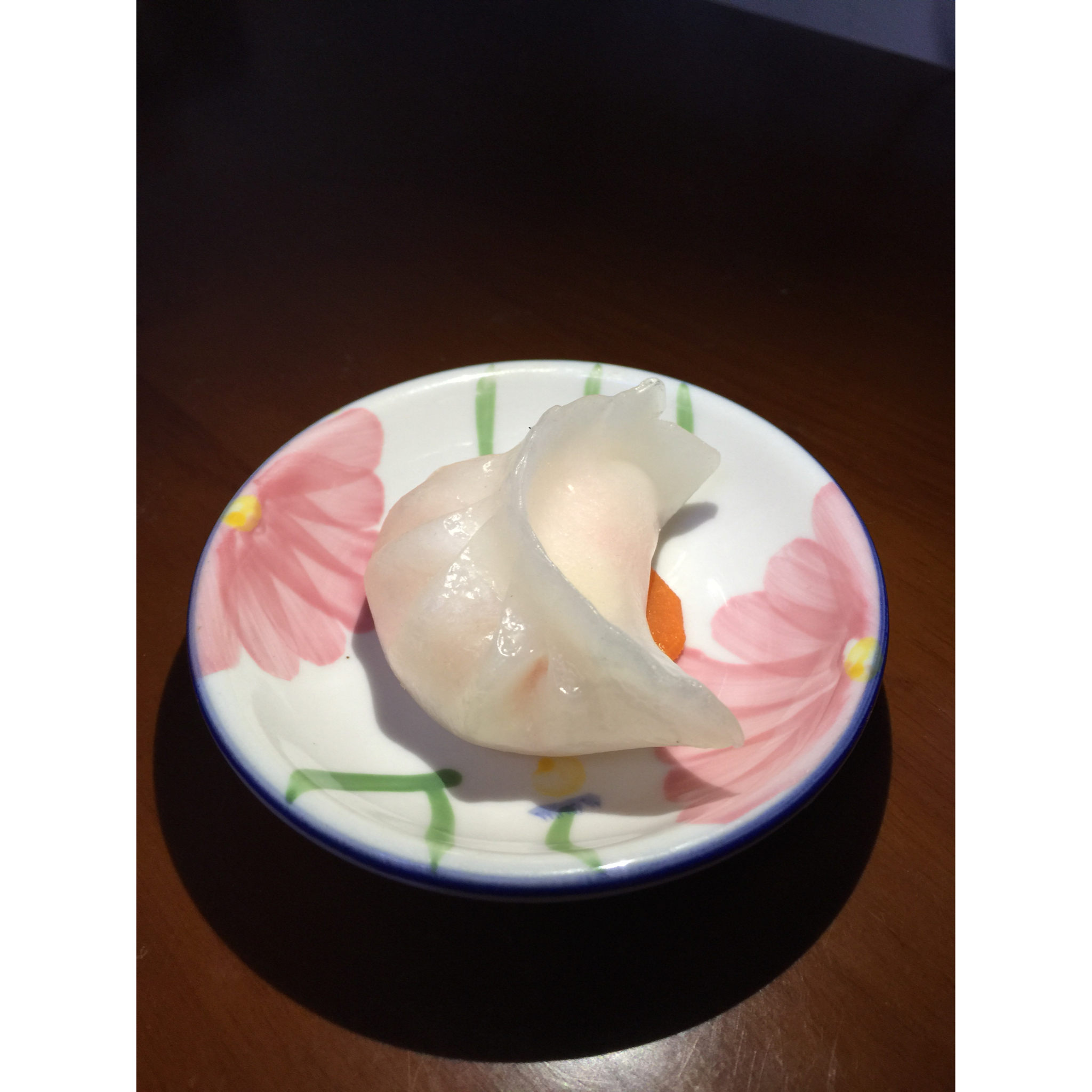 弯梳虾饺