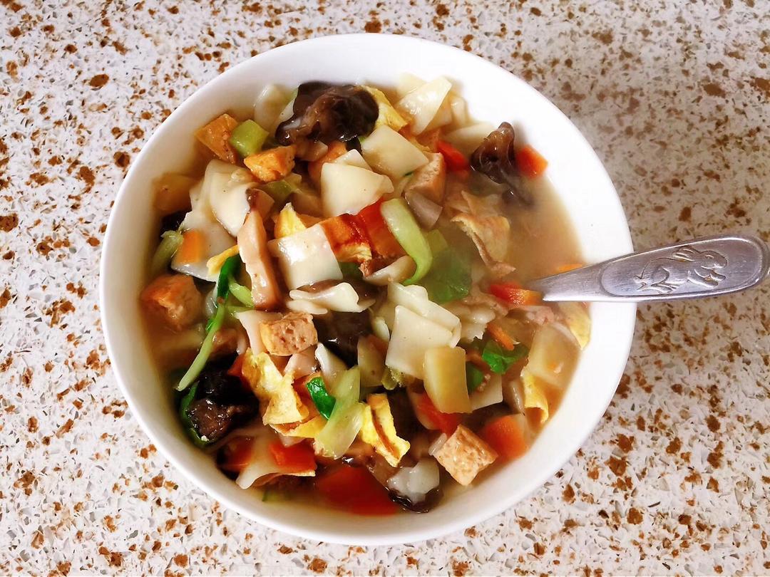 美味又营养的懒人麻食的做法