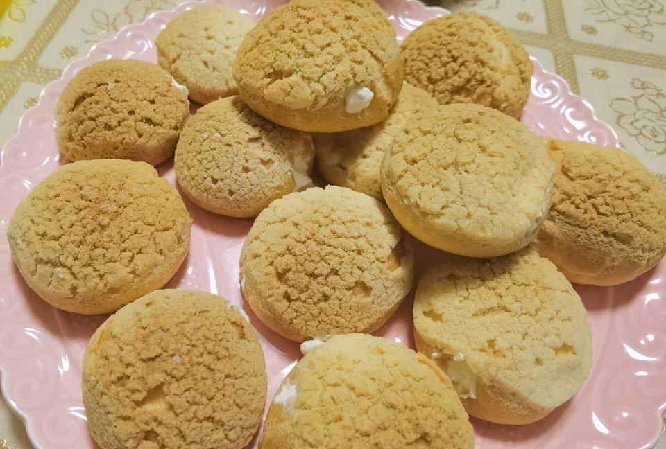 十分美味的酥皮泡芙