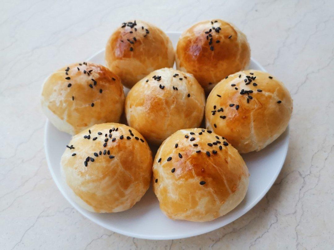 蛋黄酥：抹茶酥：（奶黄味）