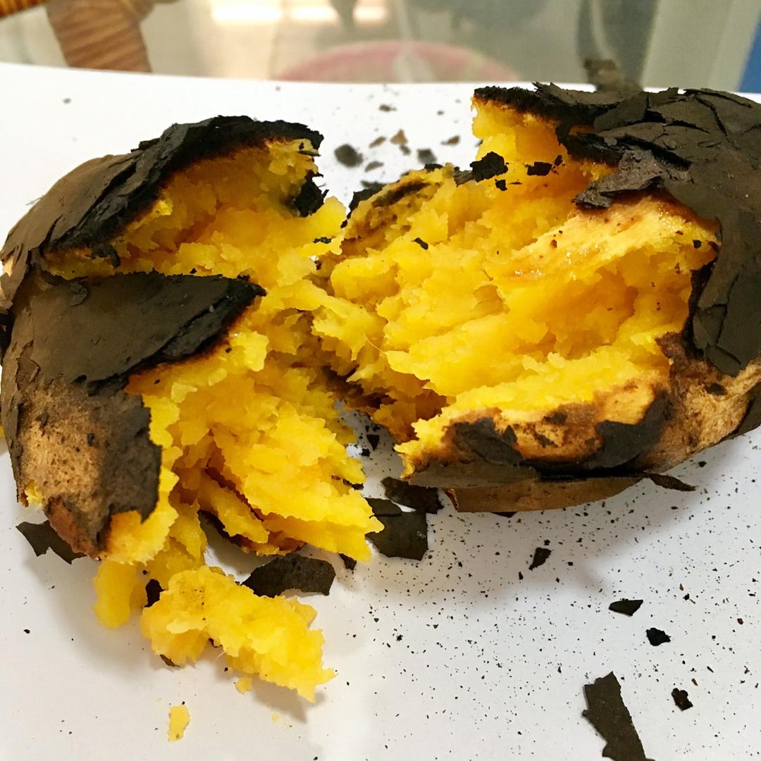 火炉版烤红薯的做法