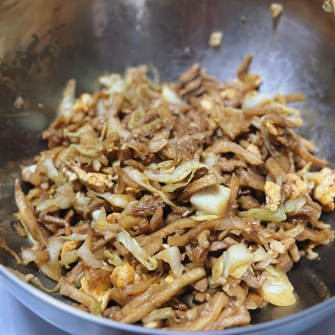 老北京素炒饼(肉炒饼)