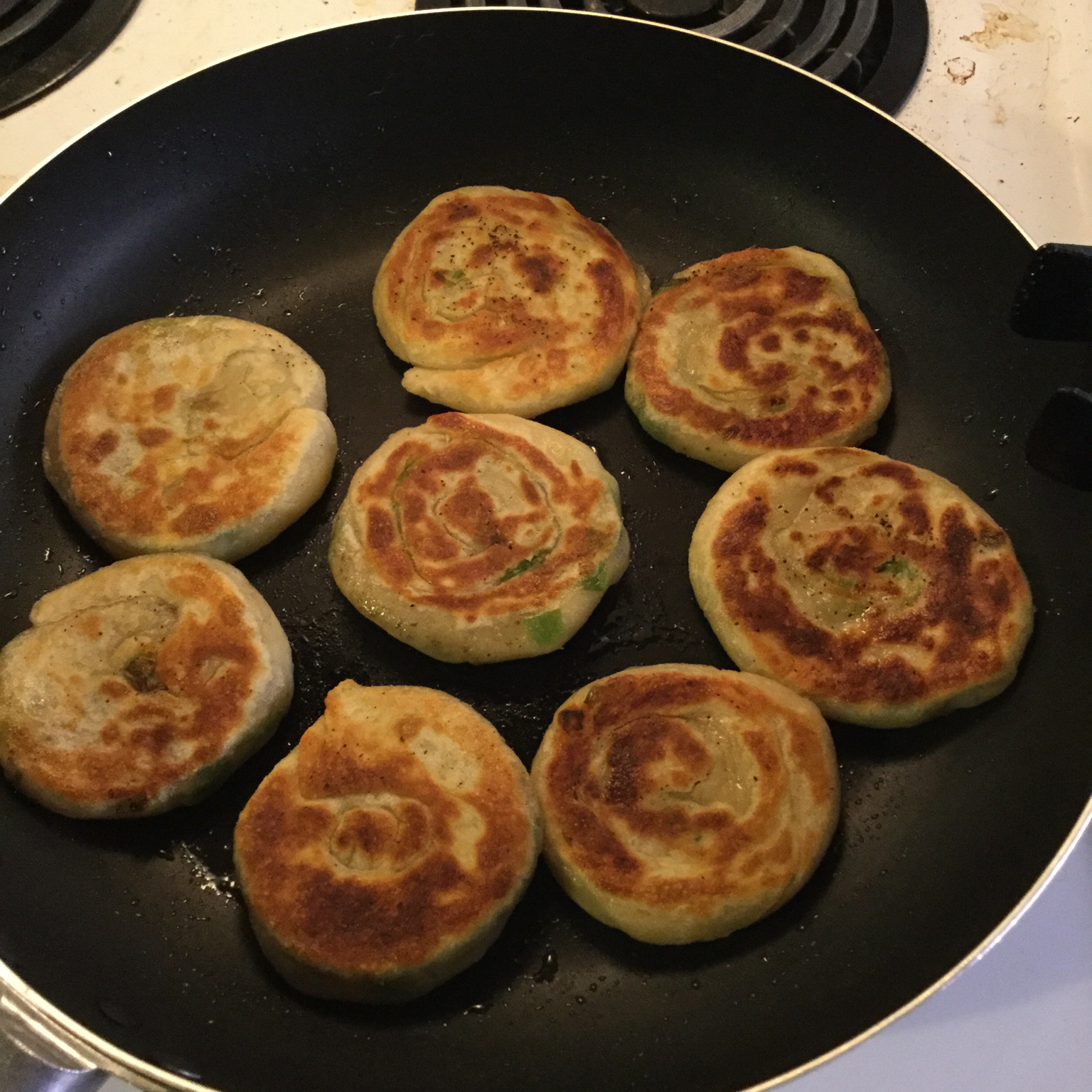 家常葱油饼