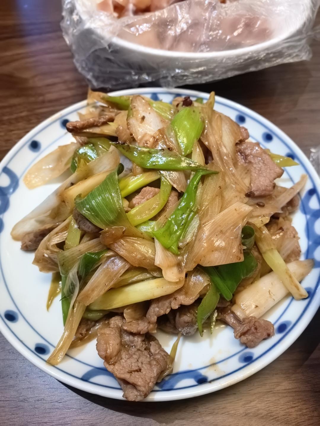 【嗷呜】老北京葱爆羊肉