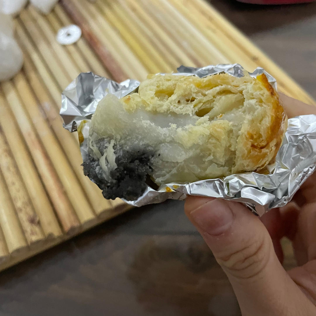 不用揉面，酥到掉渣的烤汤圆，零失败