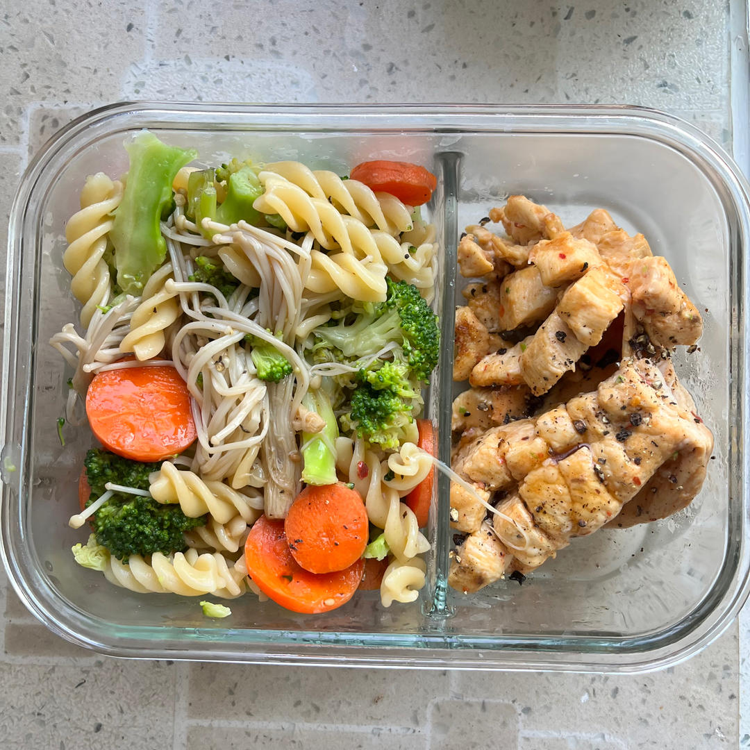 不放一滴油煎超级嫩的孜然鸡胸肉❗️减脂瘦身