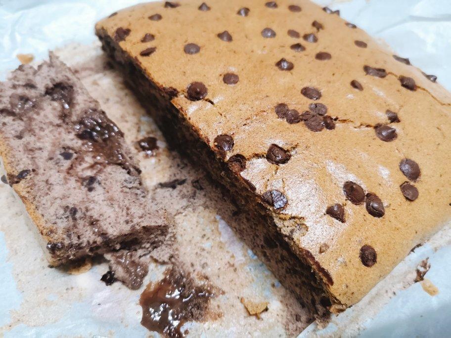 柯基抖臀duangduangduang古早蛋糕之二：巧克力流心古早蛋糕