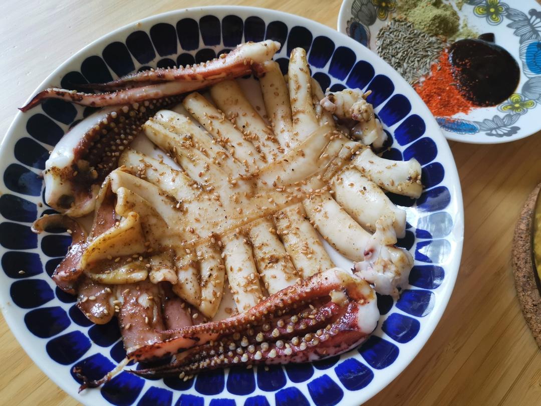烤鱿鱼