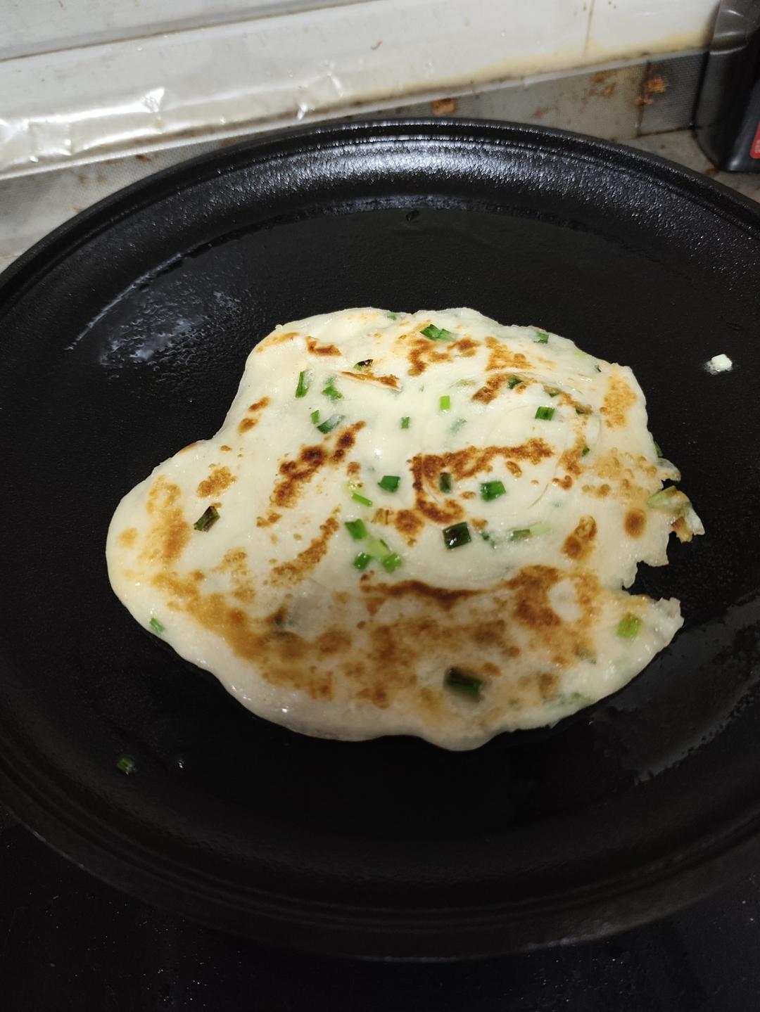 家常葱油饼 柔软多层 凉了也不硬 附细节视频详解