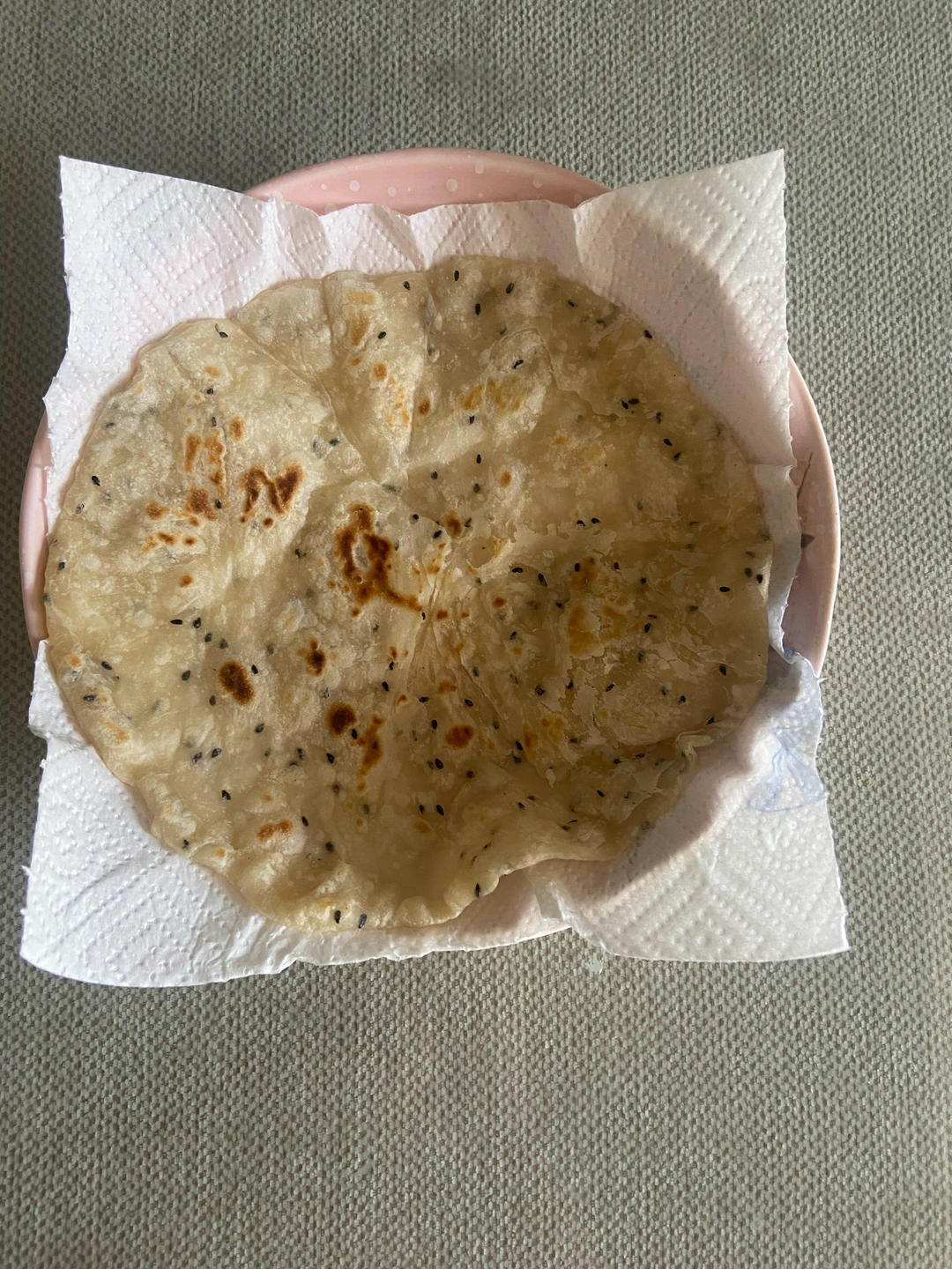 手抓饼 葱油饼 外酥里软层次分明