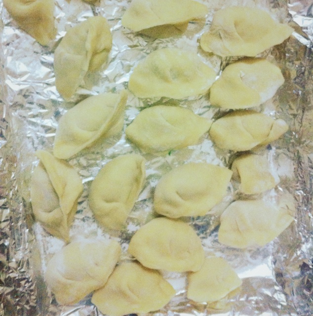 西葫芦鸡蛋虾皮饺子