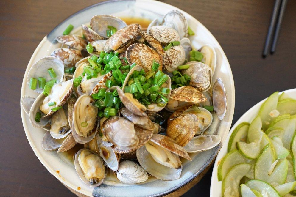 葱油花蛤（麻麻的拿手菜）