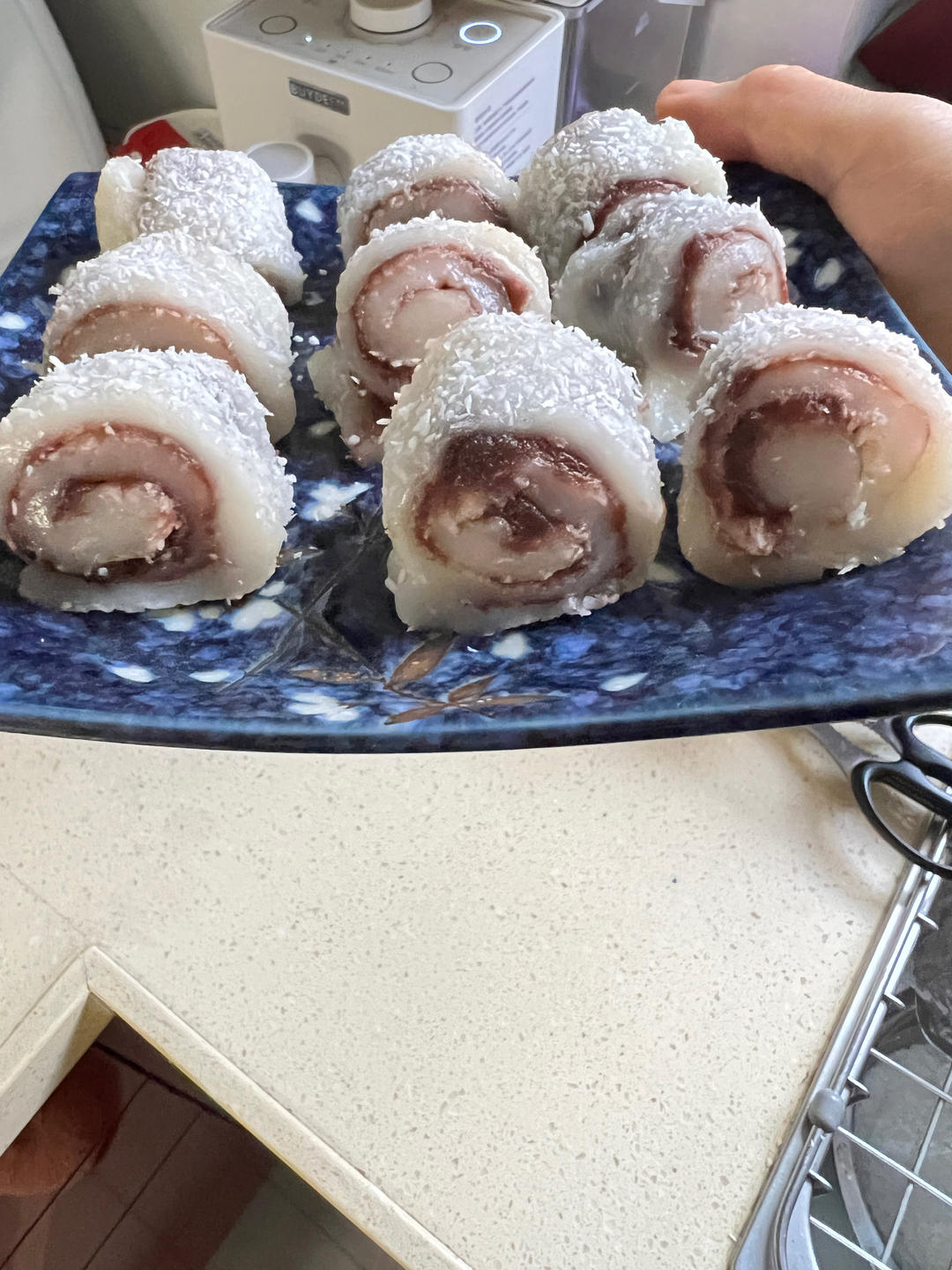 糯米豆沙卷