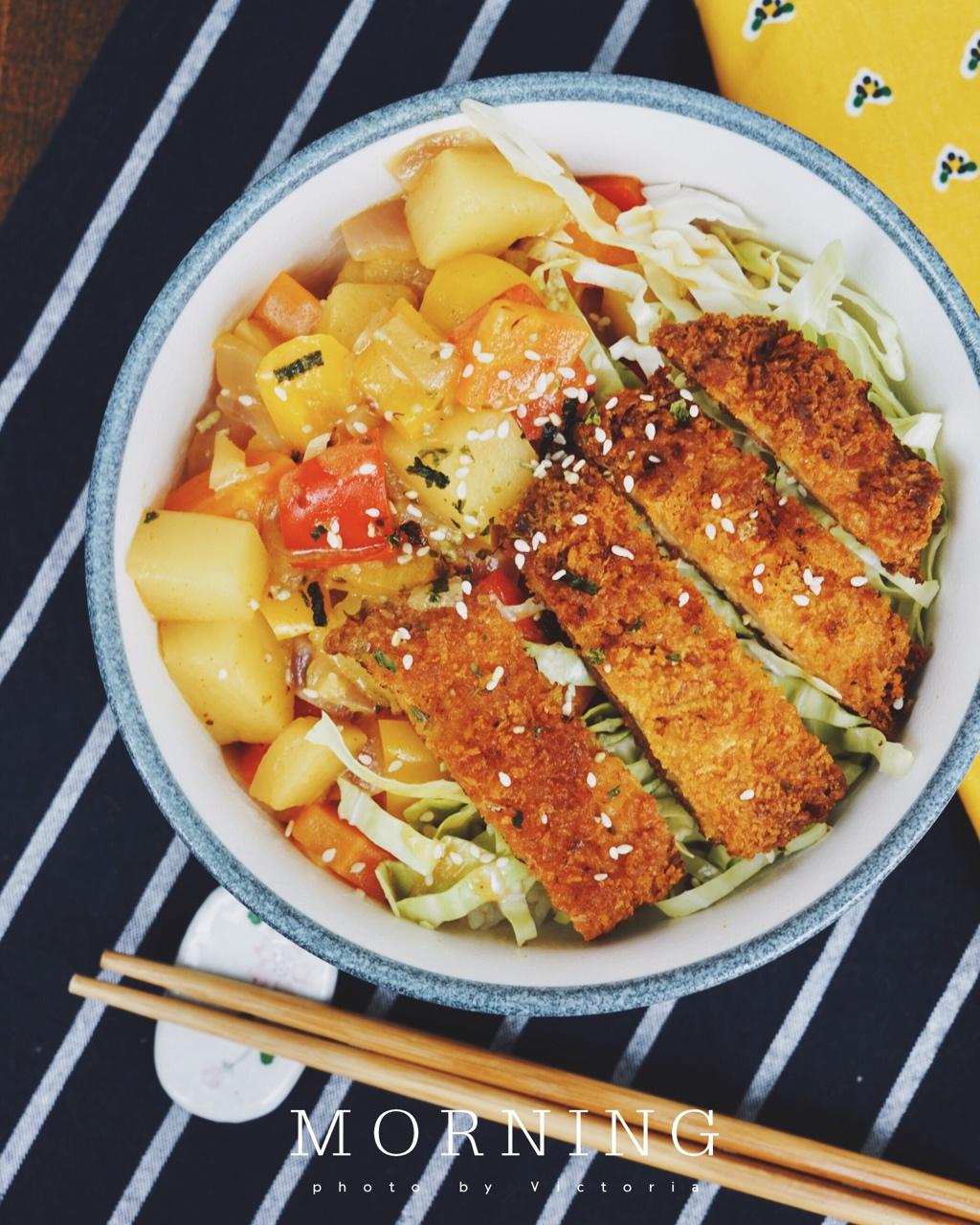 日式咖喱猪排饭