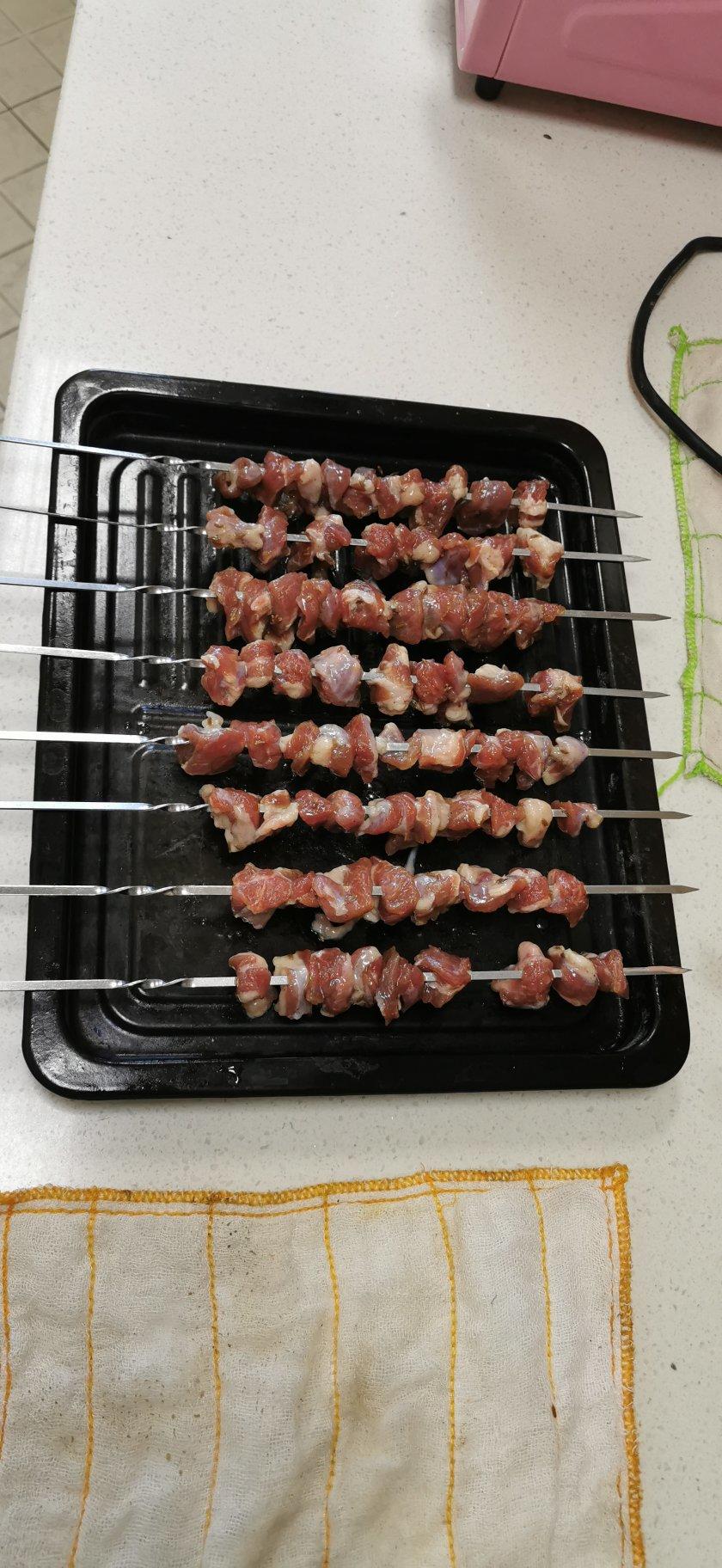 烤箱版羊肉串