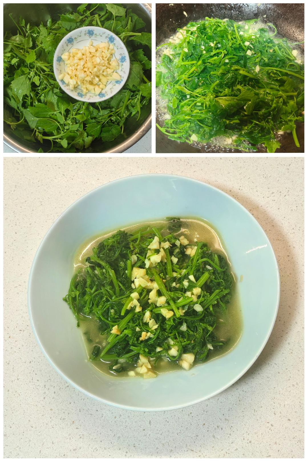 蒜香藜麦菜头 by wqy