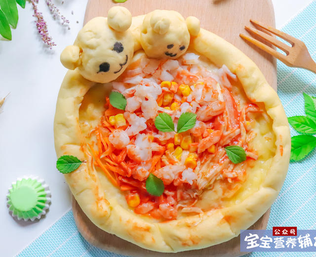 番茄芝士披萨~宝宝辅食的做法