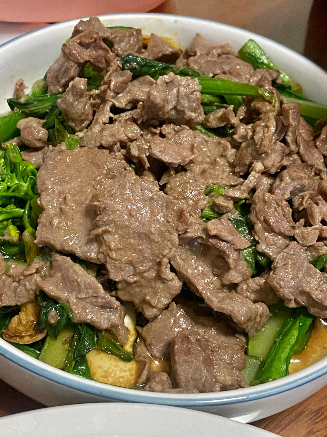 潮汕妈妈们拿手家常菜之芥蓝炒牛肉