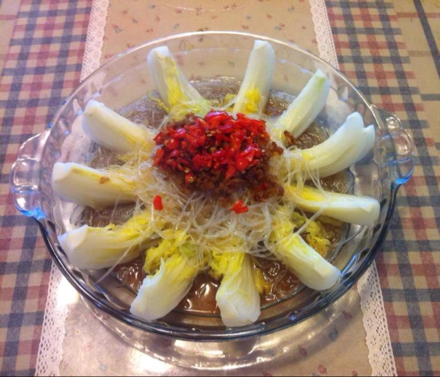 蒜蓉粉丝蒸娃娃菜