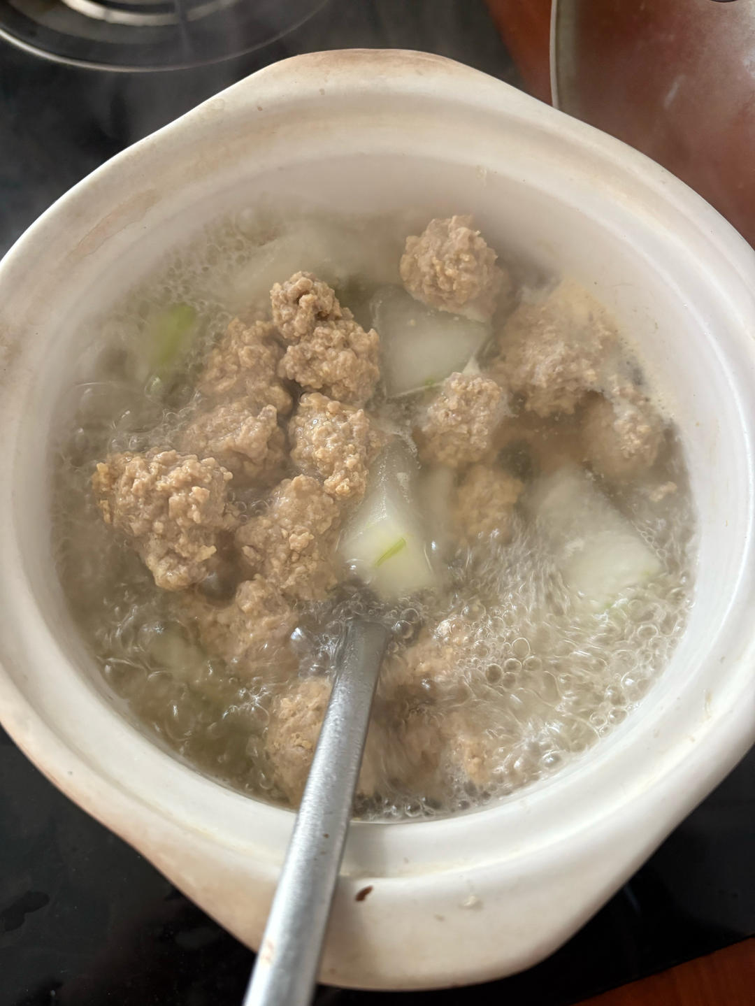 巨鲜美的冬瓜丸子汤
