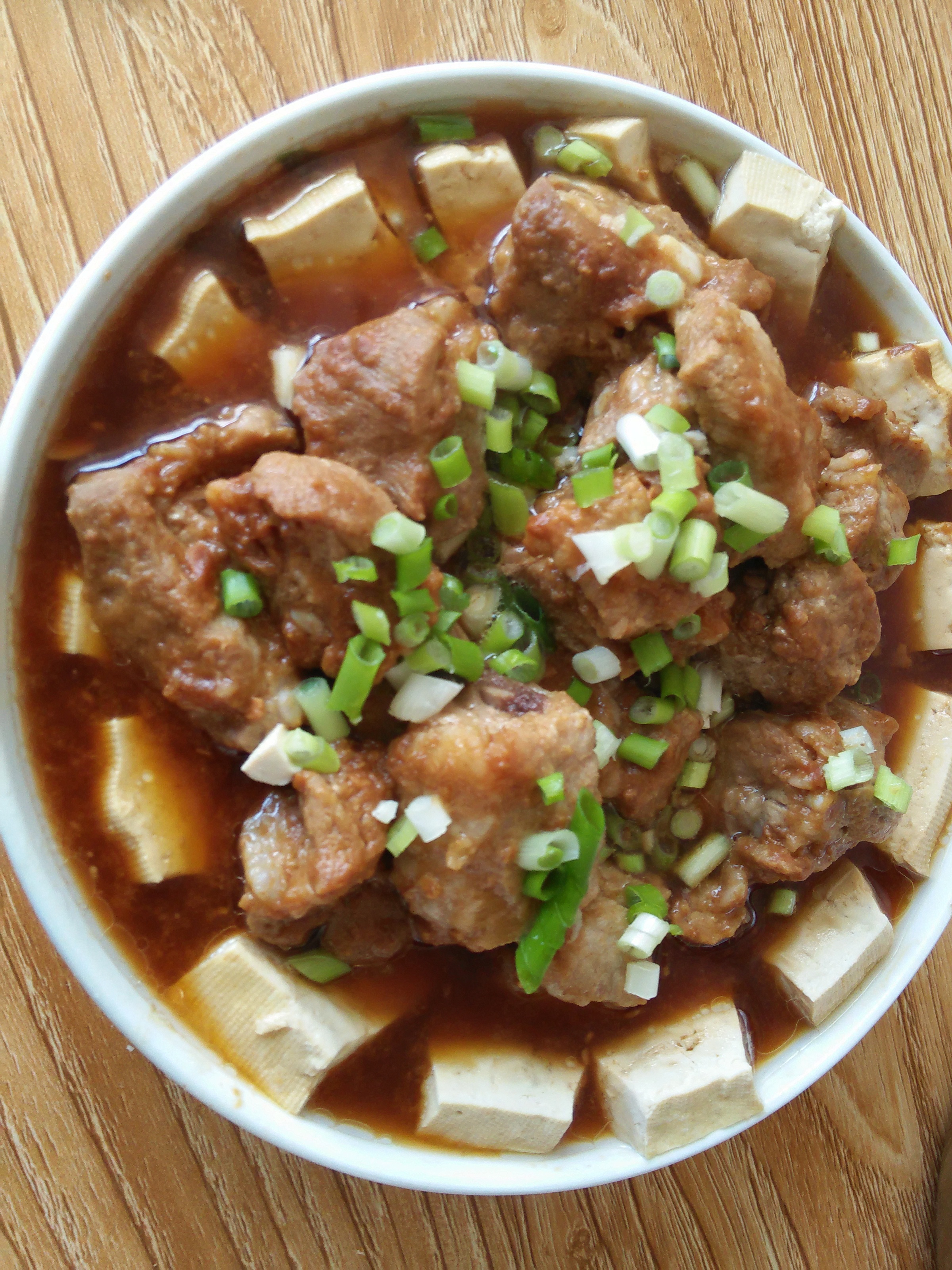 海纳百川_z16m做的排骨蒸豆腐