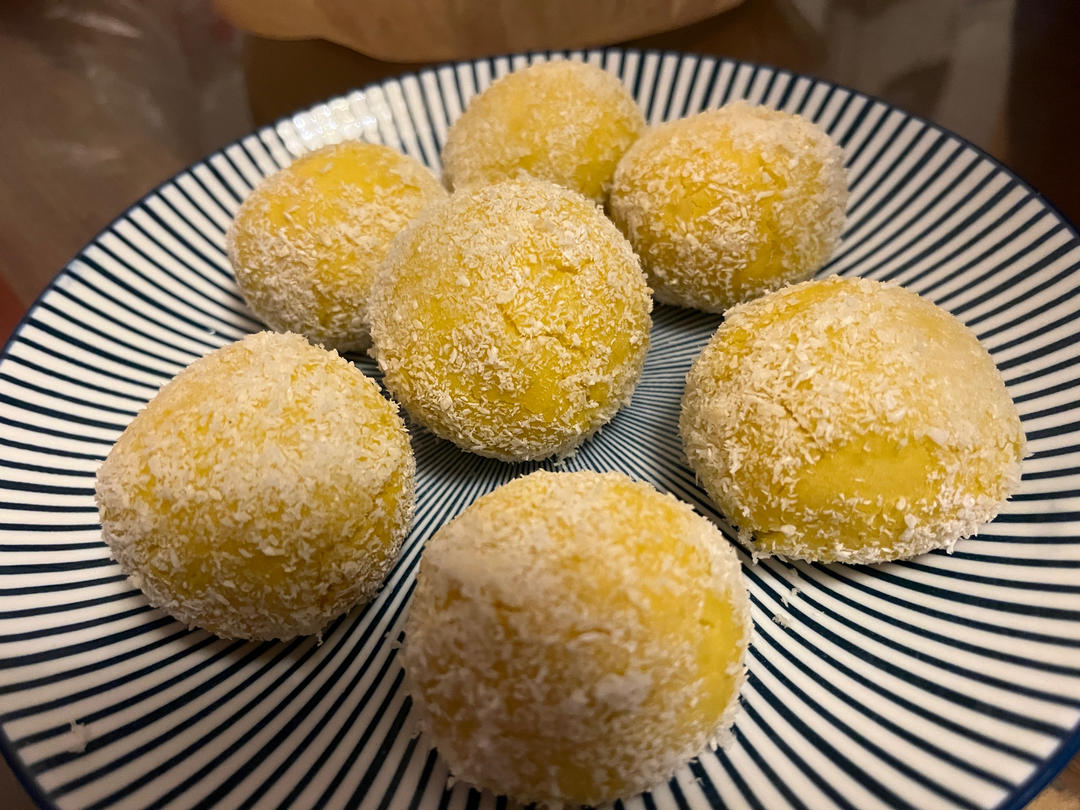 红薯莲蓉芝士球