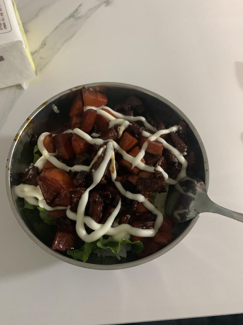 照烧鸡腿饭