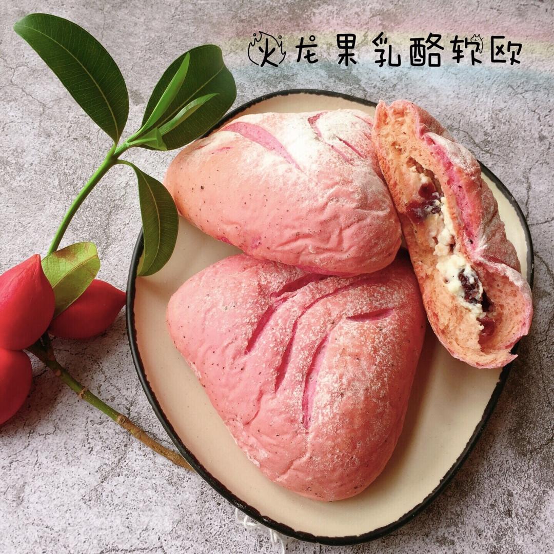 火龙果乳酪软欧