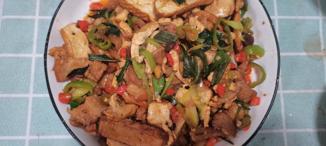 下饭湘菜【小炒攸县香干】，随手一炒就好吃！