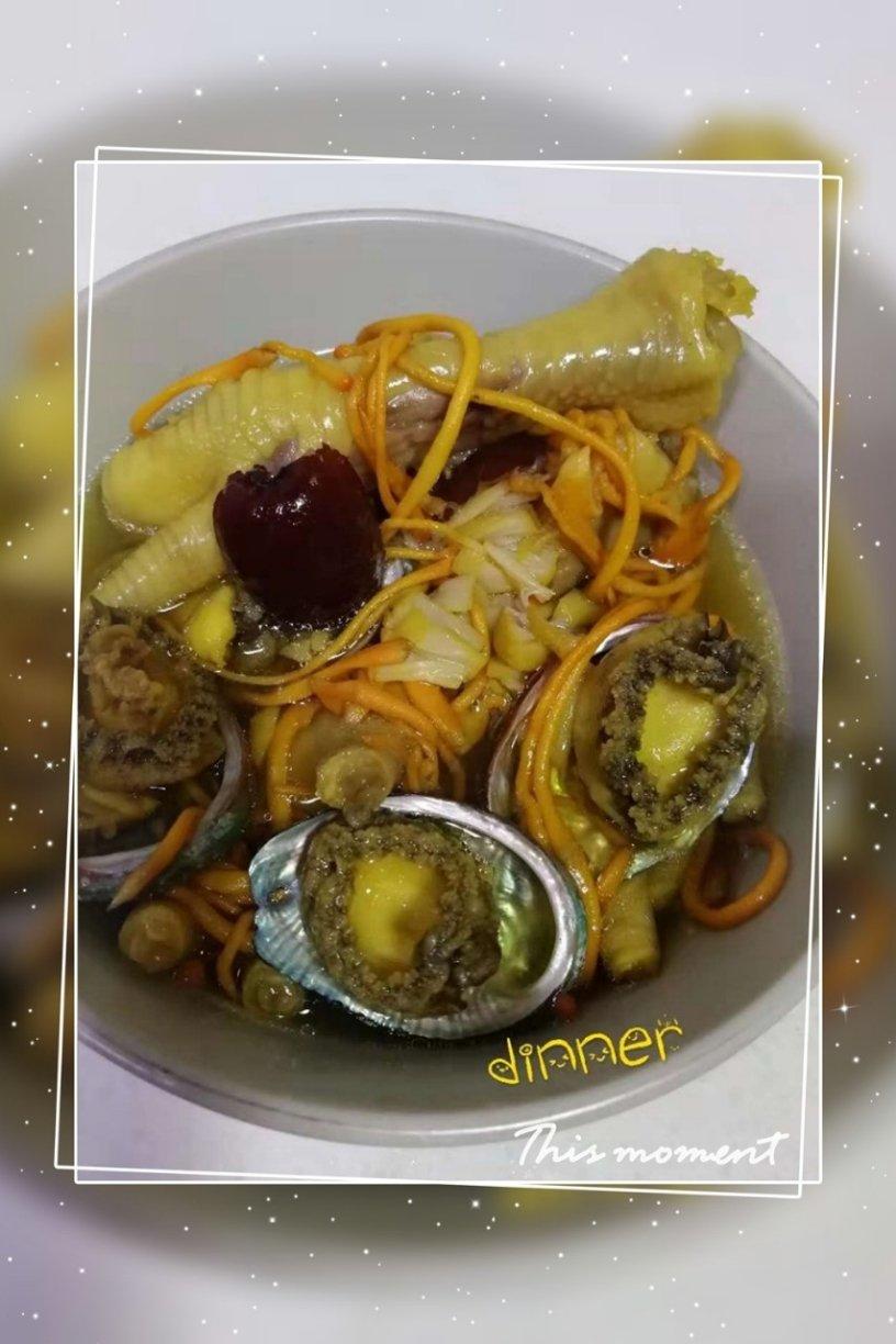 虫草花鲍鱼汤