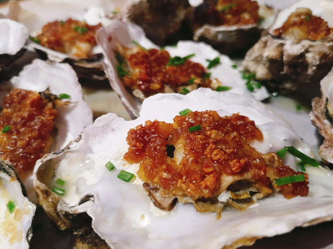 万能蒜酱烤生蚝
