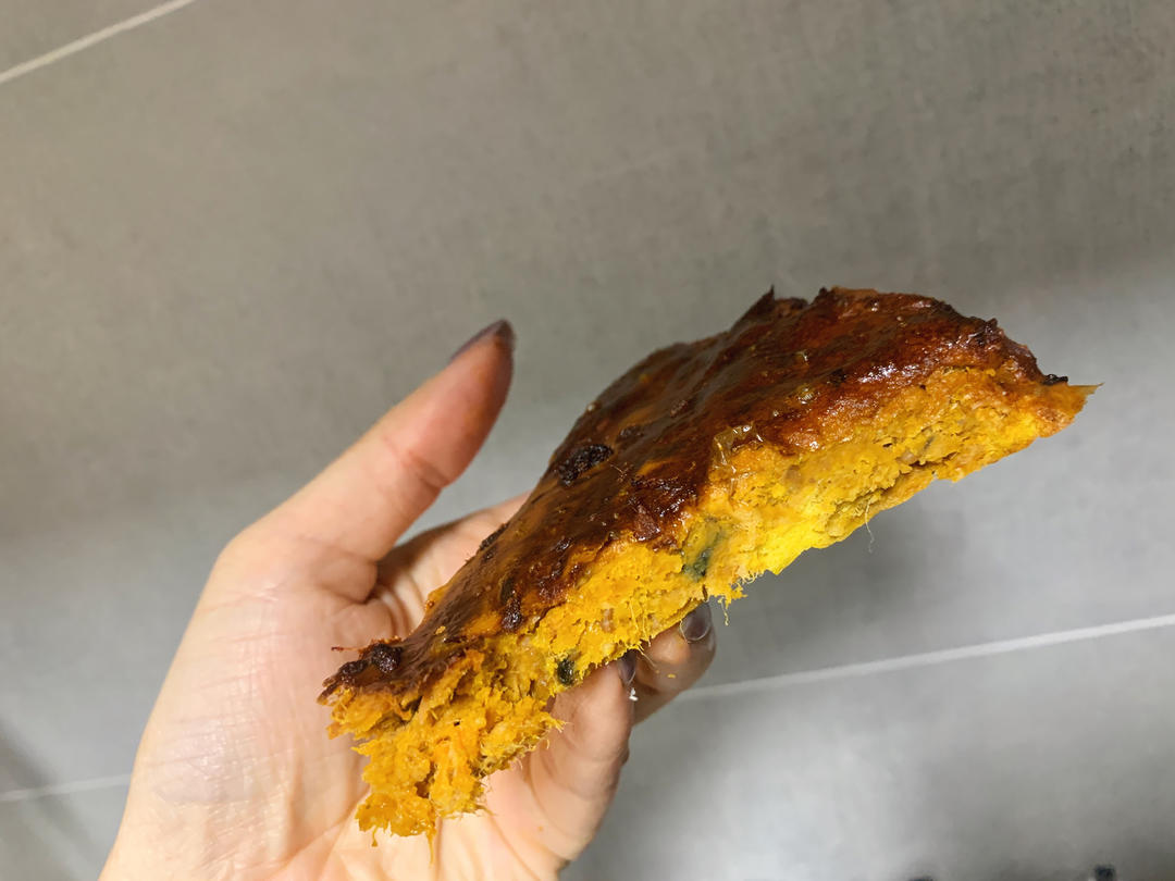 🔥生酮减脂‼️咸蛋黄肉松司康‼️0糖低碳无面粉‼️超快手