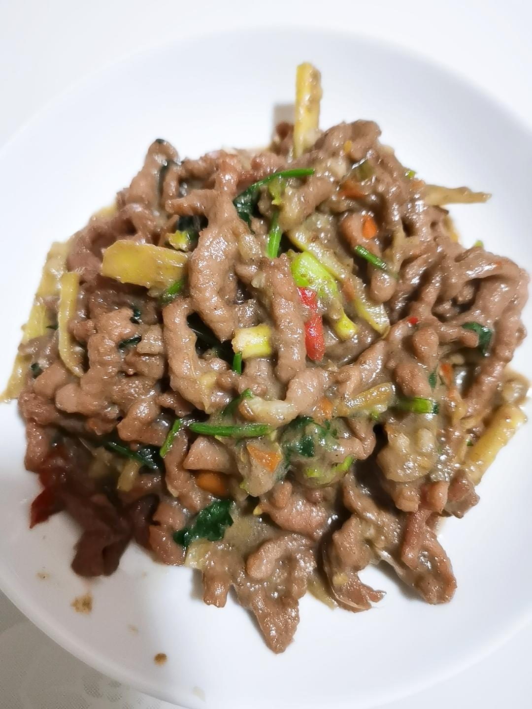 香菜牛肉