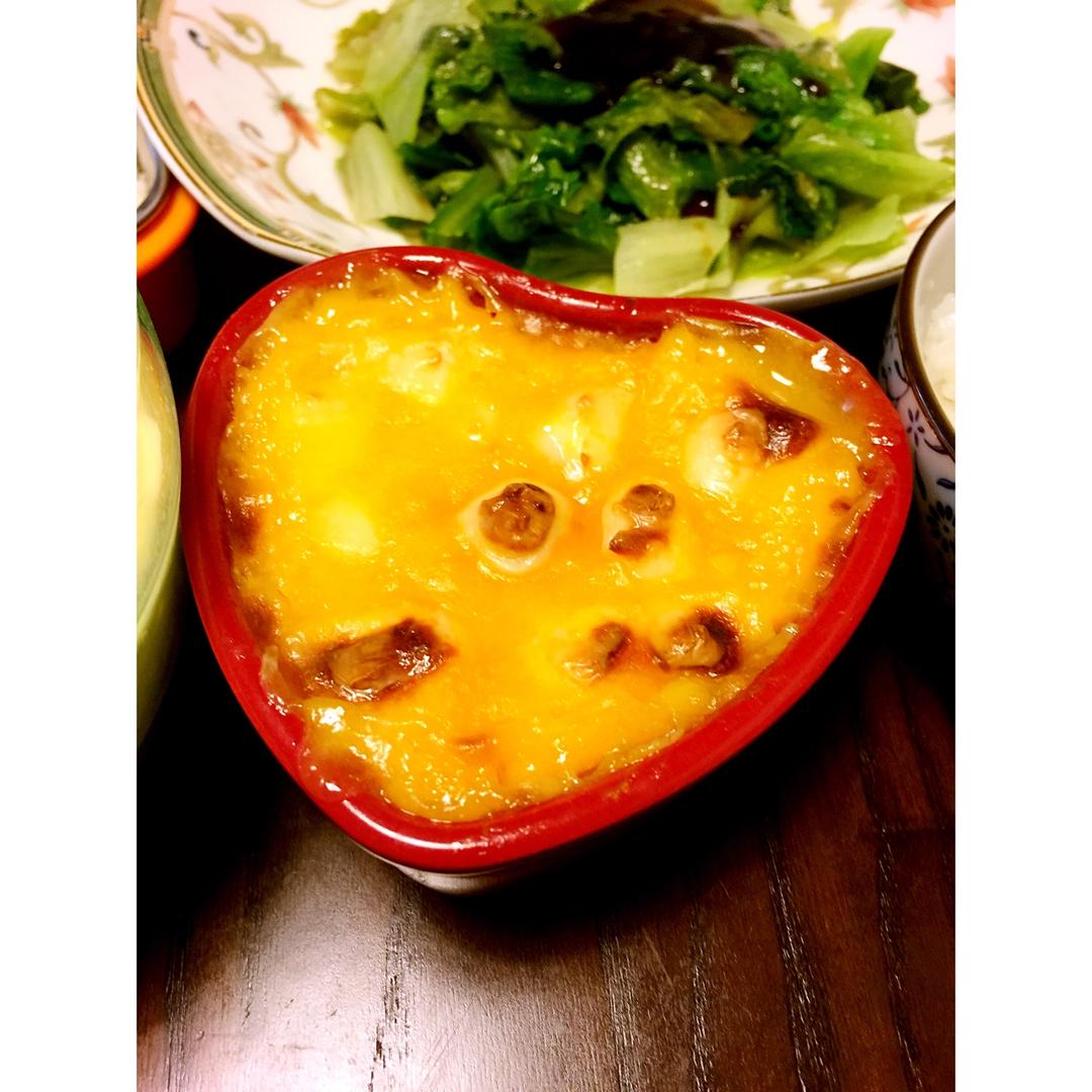 芝士奶油焗红薯