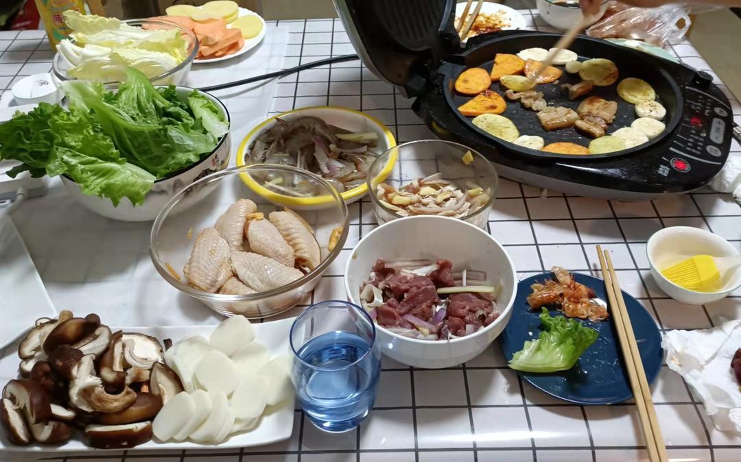 156 电饼铛功能的全面开发利用电饼铛烧烤肉火锅披萨