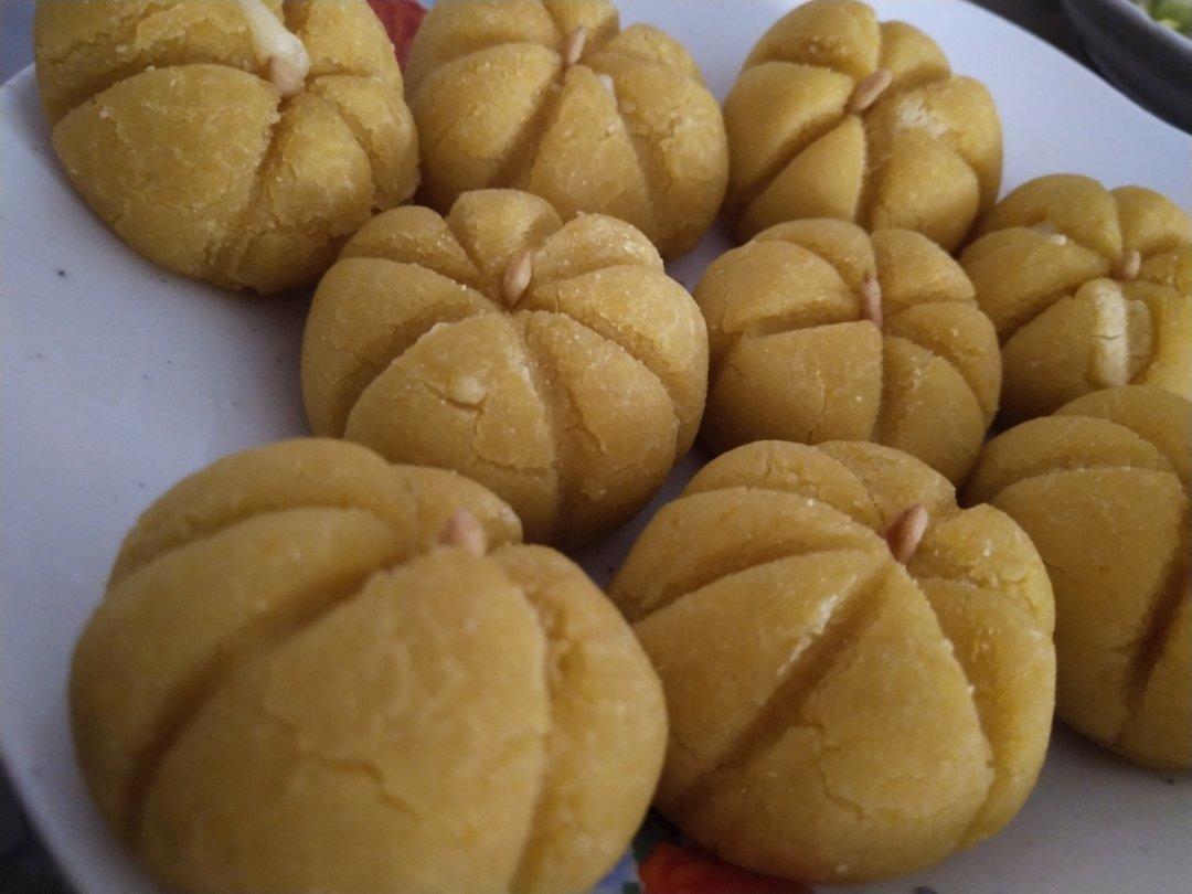 萌萌哒烤箱南瓜饼
