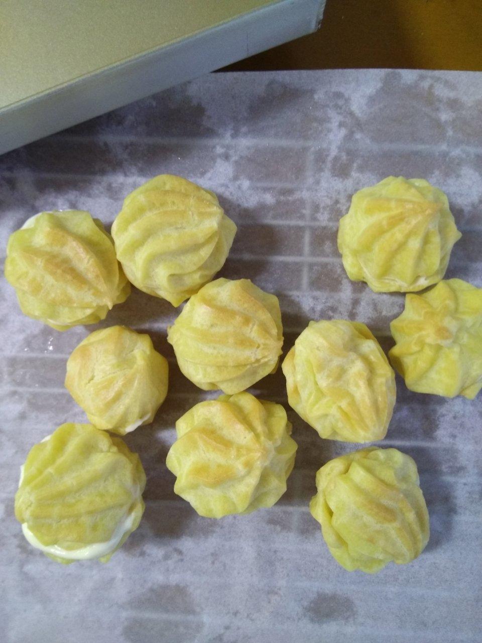 美味奶油泡芙