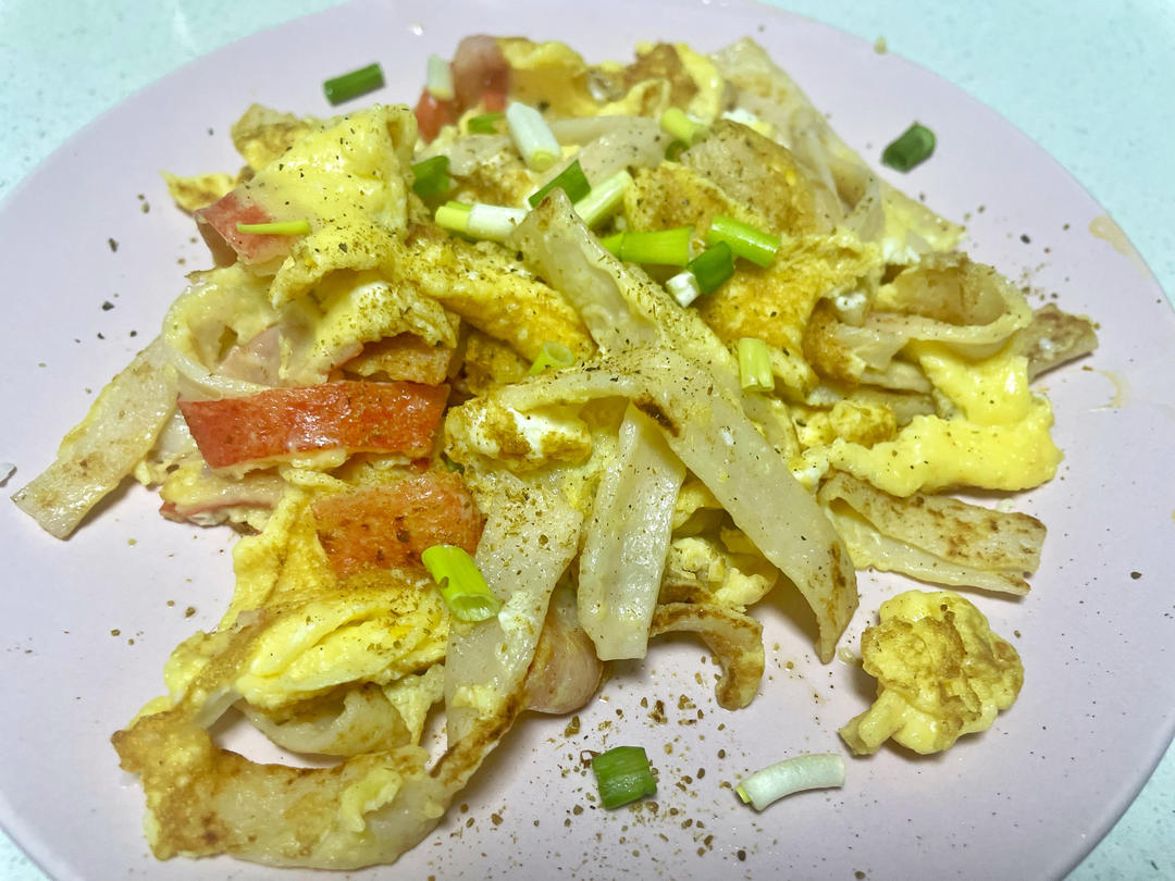 蟹柳滑蛋！鲜嫩到爆！